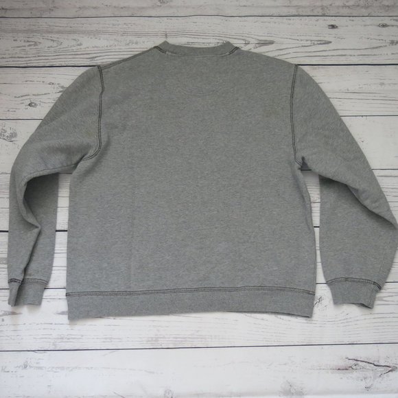 Izod Jeans Long Sleeve Crewneck Pullover Sweatshirt - Size XL - Picture 2 of 5